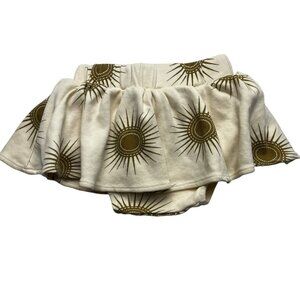 Kate Quinn Baby Girl Fennel Sun Skirted Bloomers Size 3-6 Months